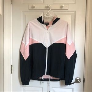 Topshop Striped Jacket